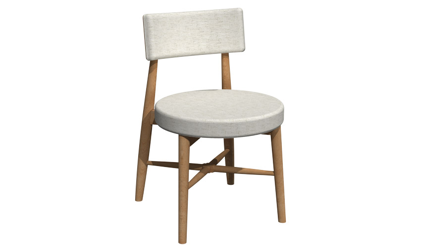 Chaise en chêne rouge - CR-9310