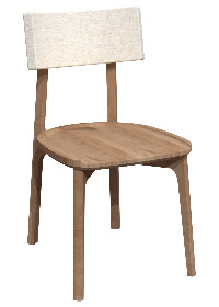 Chaise en noyer CW-1912